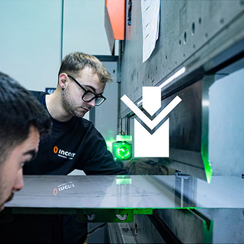 Pressen-Blechbiegen - IN.CO.M. SRL - Stahl / Edelstahl / Aluminium