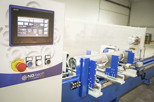 CNC-Ausbohrmaschine - NG-Tech - horizontal / für die Aluminiumindustrie / Fräser