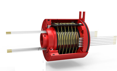 Kapsel-Schleifring - SR015 - Rotary Systems, Inc. - anodisiertes Aluminium