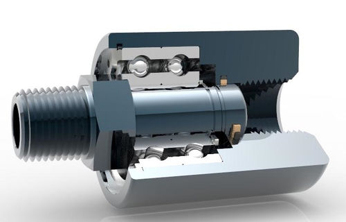 Drehdurchführung für Luft - RU007 - Rotary Systems, Inc. - Vakuum / hydraulisch / Hochdruck