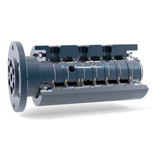 Drehdurchführung für Luft - RU021 - Rotary Systems, Inc. - Vakuum / 6-Wege / hydraulisch