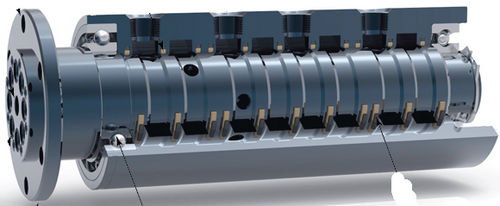 Drehdurchführung für Luft - RU023 - Rotary Systems, Inc. - Vakuum / 8-Wege / hydraulisch