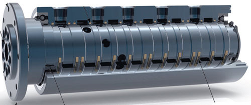 Drehdurchführung für Luft - RU025 - Rotary Systems, Inc. - Vakuum / 10 Wege / hydraulisch
