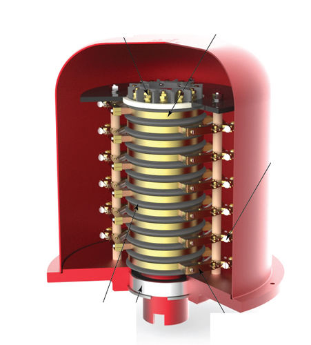 Elektrischer Schleifring - SR004 - Rotary Systems, Inc. - für Windkraftanlage