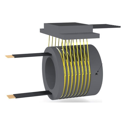 Kapsel-Schleifring - SR012 - Rotary Systems, Inc. - zweiteilig / kompakt