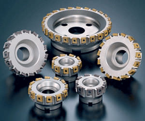 Walzenstirnfräser - PWC - Sumitomo Hardmetal Division - Wendeplatten / Plan / für Gusseisen