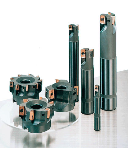 Walzenstirnfräser - WEM - Sumitomo Hardmetal Division - Schaft / Wendeplatten / Plan
