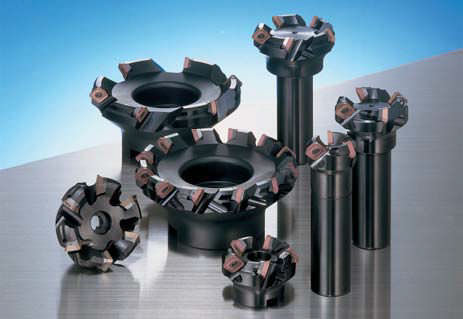 Walzenstirnfräser - WGC - Sumitomo Hardmetal Division - Wendeplatten / Plan / für Metall