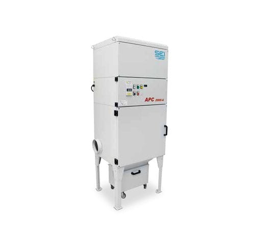 Patronenentstauber - APC series - SEI FILTRATION SRL - für Schneidemaschine / für Lasermarkierungsmaschine / selbstreinigend