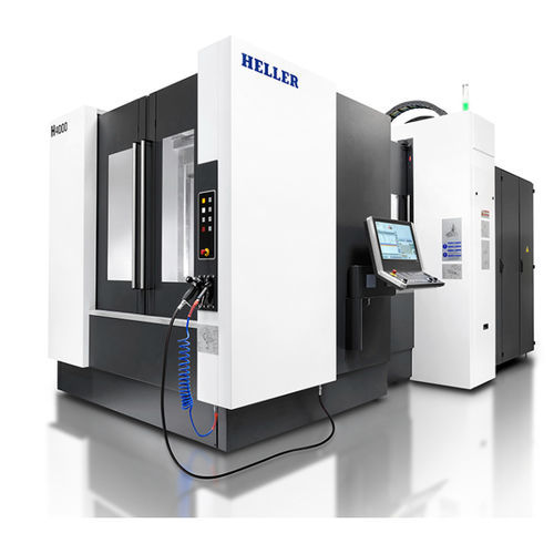 CNC-Bearbeitungszentrum / 4-Achs - H series - HELLER - vertikal / mit Rotationstisch / HSK A-63