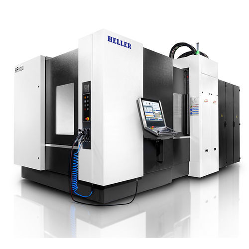 CNC-Bearbeitungszentrum / 5-Achs - HF series - HELLER - horizontal / mit Rotationstisch / HSK A-63