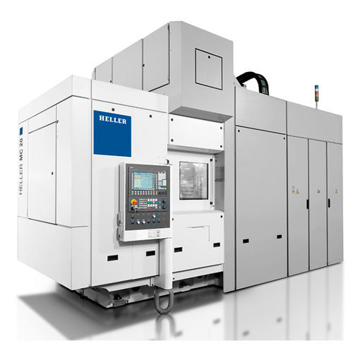 CNC-Bearbeitungszentrum / 5-Achs - MC 20 - HELLER - horizontal / mit Rotationstisch / HSK A-63
