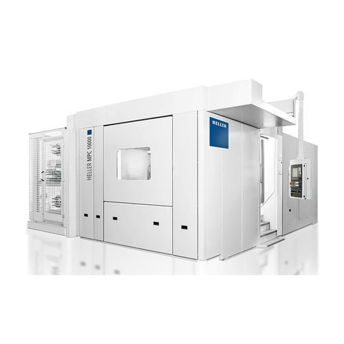 CNC-Bearbeitungszentrum / 4-Achs - MPC 10000 - HELLER - horizontal / mit Rotationstisch / für die Automobilindustrie