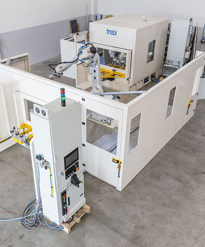 Schneid-Entgratmaschine - RTS  - Trebi di Bianchi Nadia - Aluminiumteile / Roboter / tragbar