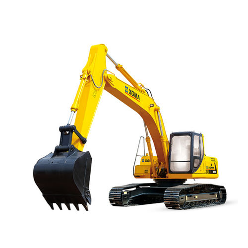 Mittelgroßer Bagger - XG825EL - Xiamen XGMA Machinery Co., Ltd - auf Raupen / Diesel / für Baustellen