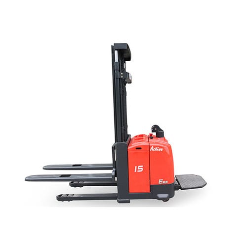 Elektrischer Stapler - E series - Xiamen XGMA Machinery Co., Ltd - mit Fahrerstandplatz / für Paletten