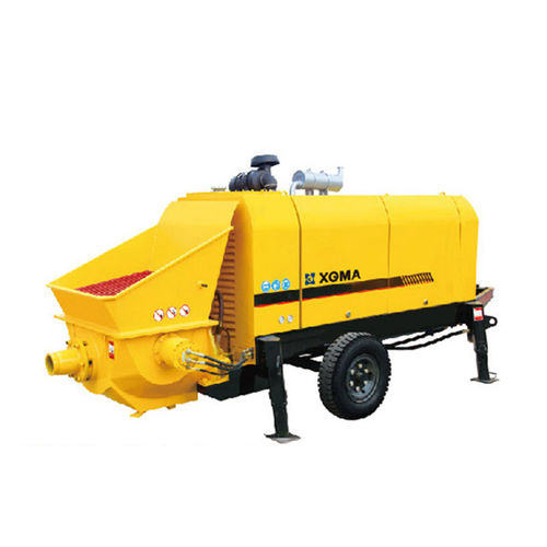 Anhängermontierte Betonpumpe - HBT60S series  - Xiamen XGMA Machinery Co., Ltd - für Baustelle / elektrisch