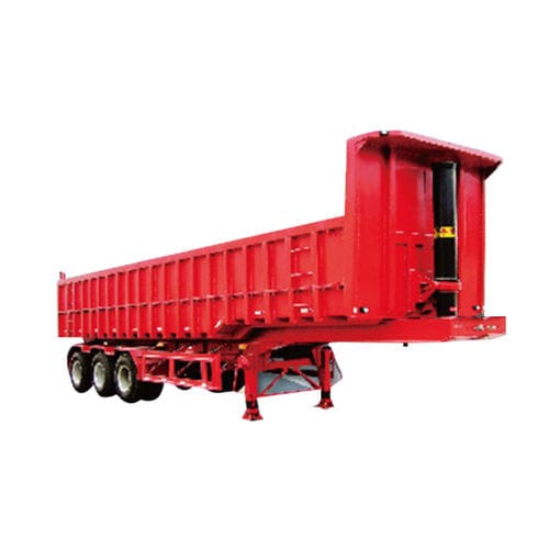 Kipper-Sattelauflieger - FTW93 series  - Xiamen XGMA Machinery Co., Ltd - für staubförmiges Gut / 3-Achsen / angehängt