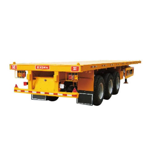 Sattelauflieger für Containertransport - SGJ9381TJZP - Xiamen XGMA Machinery Co., Ltd - Plattform / 3-Achsen / angehängt
