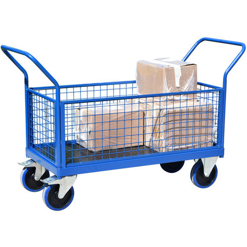 Transportwagen - HI-FBT-1-PP-4MS400 series - Handle-iT Ltd - Plattform / für hohe Belastungen / für Industrieanwendungen