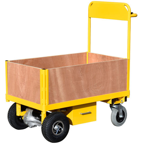 Transportwagen - HI-POW-1260-4BS400 - Handle-iT Ltd - Stahl / Plattform / für hohe Belastungen