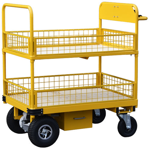 Transportwagen - HI-POW-2TT-MS-1260 - Handle-iT Ltd - Stahl / 2 Ebenen / für hohe Belastungen
