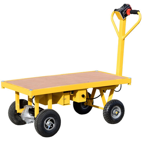 Stahlwagen - HI-POW-T500-1260 - Handle-iT Ltd - Plattform / für hohe Belastungen / elektrisch