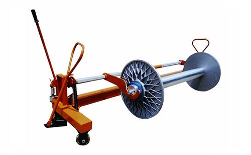 Wagen für Materialumschlag - ST-HBT-01 - Suntech - Metall / für Rollen / hydraulisch