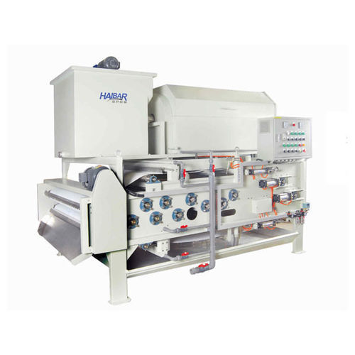 Bandfilterpresse - HTB series - Shanghai Haibar Mechanical Engineering Co.,Ltd - Rotation / zur Schlammbehandlung