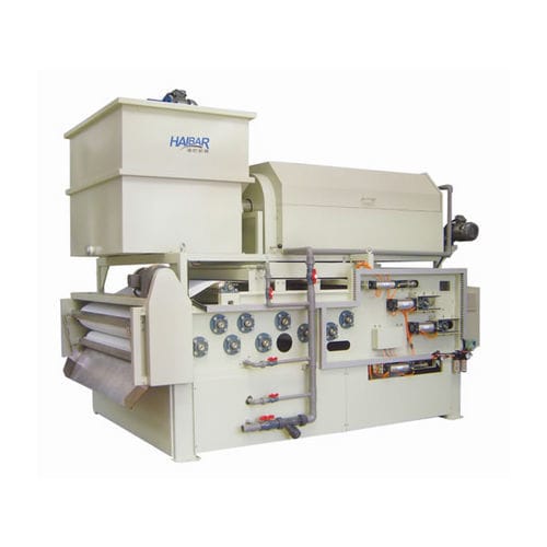 Bandfilterpresse - HTBH series - Shanghai Haibar Mechanical Engineering Co.,Ltd - Rotation / zur Schlammbehandlung
