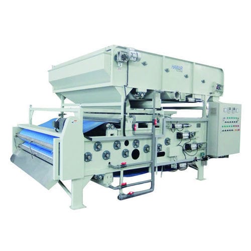Bandfilterpresse - HTB3 series - Shanghai Haibar Mechanical Engineering Co.,Ltd - automatisch / kontinuierlich / zur Schlammbehandlung