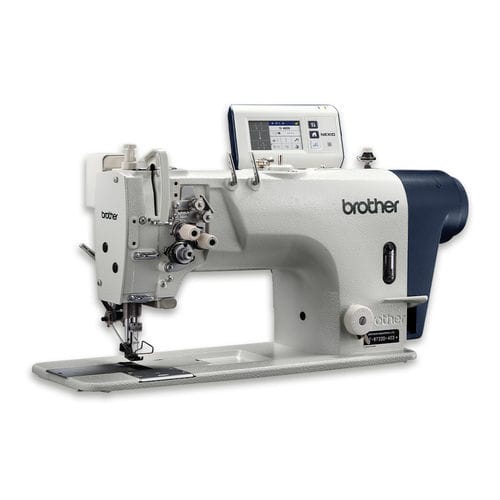 Steppstich-Nähmaschine - T-8722D - Brother - Zweinadel / Einfaden / Gewebe