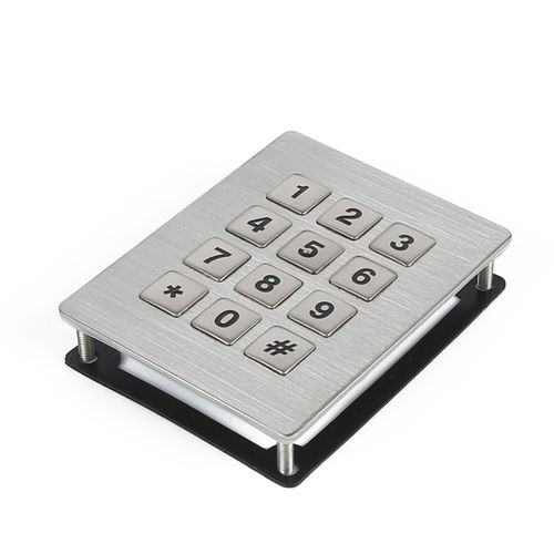 Nummernblock / 12 Tasten - NingBo ChenTe electronics Technologies Co.,Ltd - einbaufähig