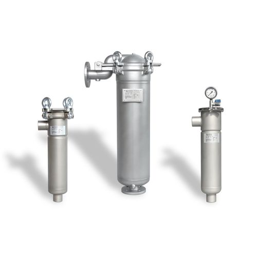 Beutelfiltergehäuse - FBG series - Sanin Filtertechnik GmbH - für Wasser / für Chemikalien / für Getränke