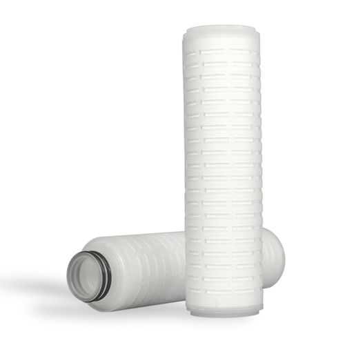 Plissierte Filterkerze - Sanin Filtertechnik GmbH - Wasser / für Chemikalien / für Feinfilterung