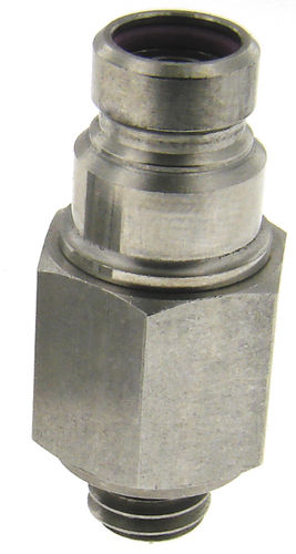 Hydraulikanschluss - QDE3L-.-3. - Beswick Engineering Co, Inc. - pneumatisch / Schnell / Edelstahl
