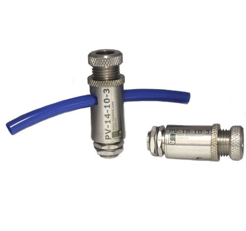 Quetschventil - PV-.-10-3. - Beswick Engineering Co, Inc. - pneumatisch / Steuerung / Gewinde