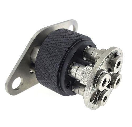Pneumatischer Anschluss - QDM3E4L-3. - Beswick Engineering Co, Inc. - hydraulisch / Schnell / Edelstahl