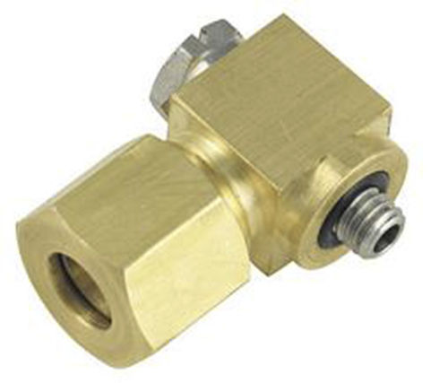 Hydraulikanschluss - MCBL-14.-.. - Beswick Engineering Co, Inc. - Gewinde / Kompression / rechtwinkelig