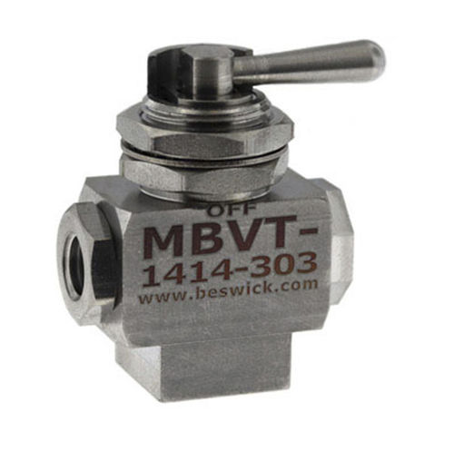 Kugelventil - MBVT-1414-303-. - Beswick Engineering Co, Inc. - Hebel / Steuerung / Wahl