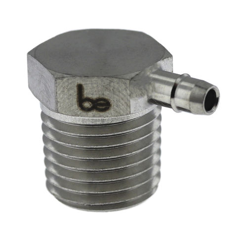 Hydraulikanschluss - MPAL-8 - Beswick Engineering Co, Inc. - pneumatisch / Gewinde / geriffelt