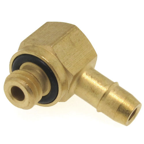 Pneumatischer Anschluss - MLA-..-. - Beswick Engineering Co, Inc. - geriffelt / 90°-Winkel / Messing