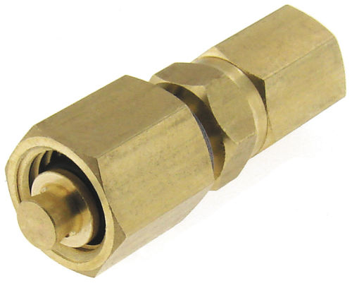 Hydraulikanschluss - QDC-.F..-. - Beswick Engineering Co, Inc. - pneumatisch / Schnell / Messing