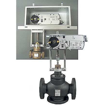Kugelsitzventil - Clark - elektrisch betätigt / Durchsatzkontrolle / für Heißwasser