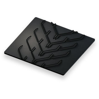 Kontinuierliches Förderband - Chevron™ - DUNLOP INDUSTRIAL BELTS - Gummi / Fischgräten / für die Lebensmittelindustrie