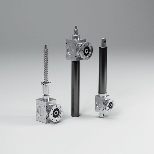 Kugelgewindespindel-Spindelhubgetriebe - QBUP - DZ Trasmissioni - mit Kegelradgetriebe