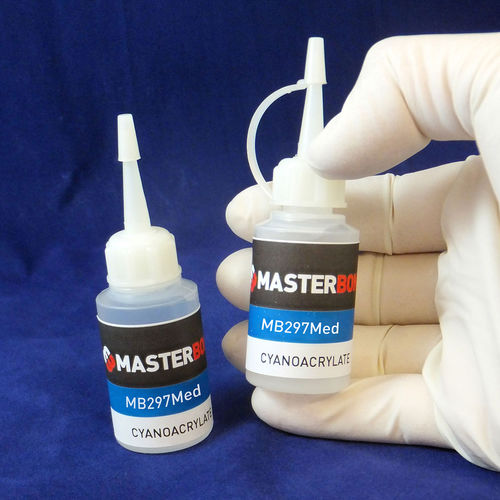 Hochviskoser Klebstoff - MB297Med - Master Bond - Cyanacrylat / für Metall / für Gummi