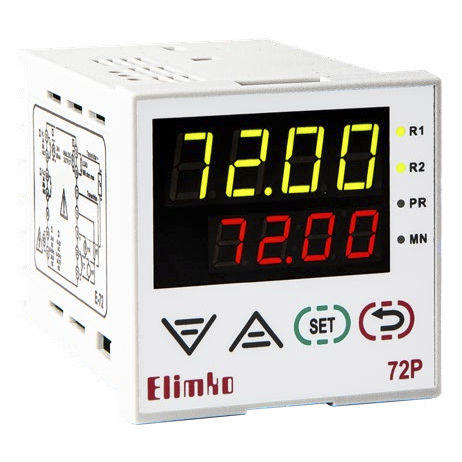 Anzeiger Controller / Temperatur - E-72P Series - Elimko Elektronik Imalat ve Kontrol - universell / Druck / Strom
