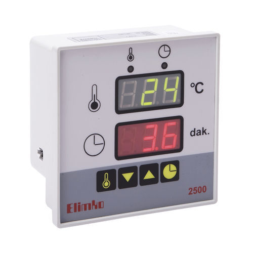 Anzeiger Controller / Temperatur - E-2500 series - Elimko Elektronik Imalat ve Kontrol - LED / 3-stellig / mit Timer