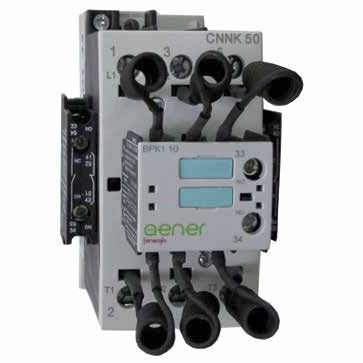Schütz für Kondensatorschaltung - CNNK series - AENER ENERGIA - für DIN-Schiene